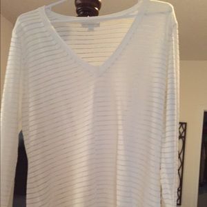 Nice white winter sweater