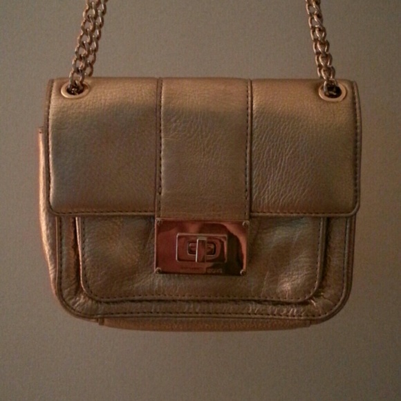 Michael Kors gold Crossbody/shoulder bag