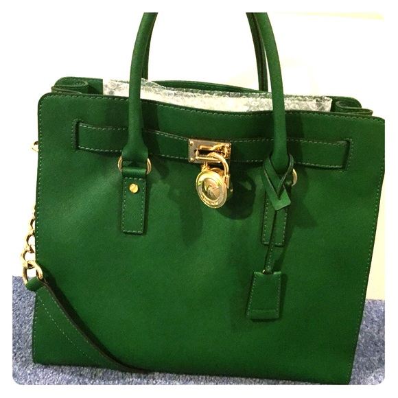 Michael Kors Large Saffiano Leather Hamilton Tote