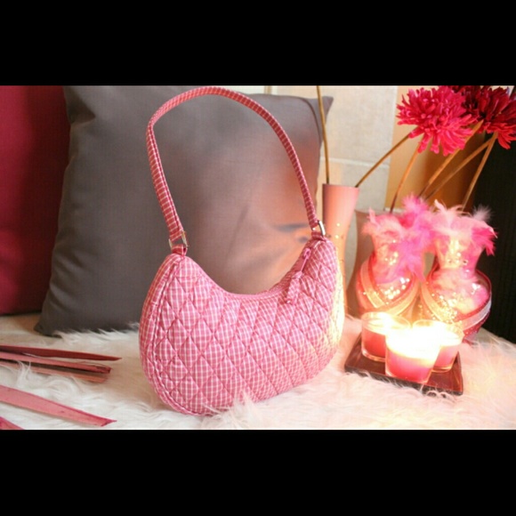 Vera Bradley Pink & White Handbag