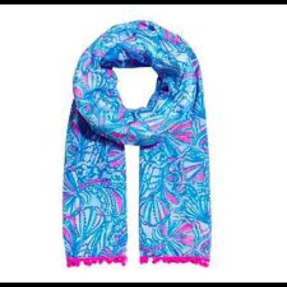 Lilly Pulitzer for target My Fans scarf - Picture 1 of 2
