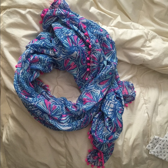 Lilly Pulitzer for target My Fans scarf - Picture 2 of 2