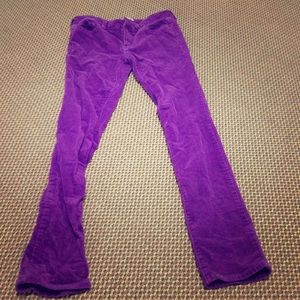 Purple Corduroy Pants!!