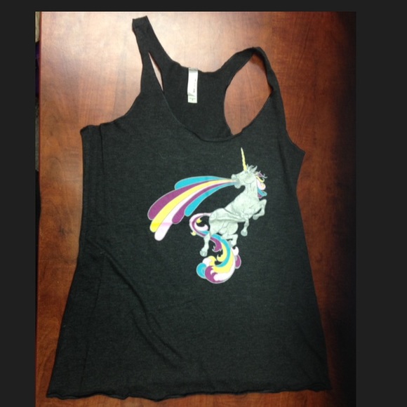 Outerwear - Gray Unicorn Workout Shirt