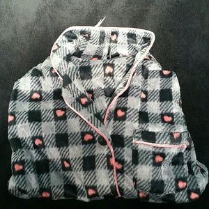 2 piece fleece pajama set