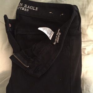 Black American Eagle Jeggings