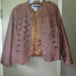 Jessica London 100% leather jacket