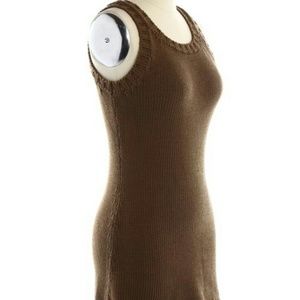 Prada Brown Knit Sleeveless Top
