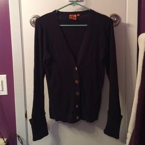 Tory Burch shrunken Simone cardigan