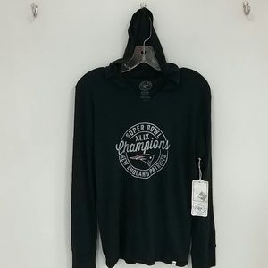 New England Patriots hoody t-shirt 47 Brand