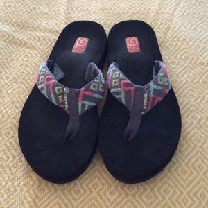 TEVA Aztec Flip Flops