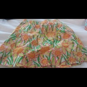 FSOT Medium Lilly Pulitzer Daffies skirt