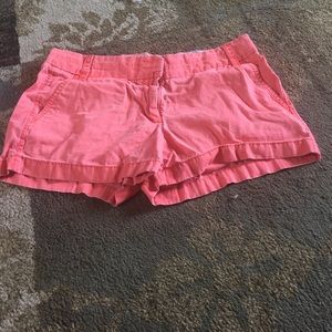 J.Crew coral shorts