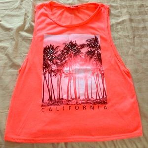 California Crop Tee