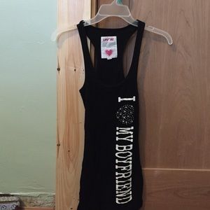 I love my boyfriend tank top