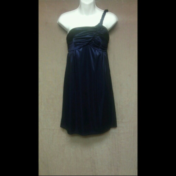Midnight Blue Party Dress by As U Wish