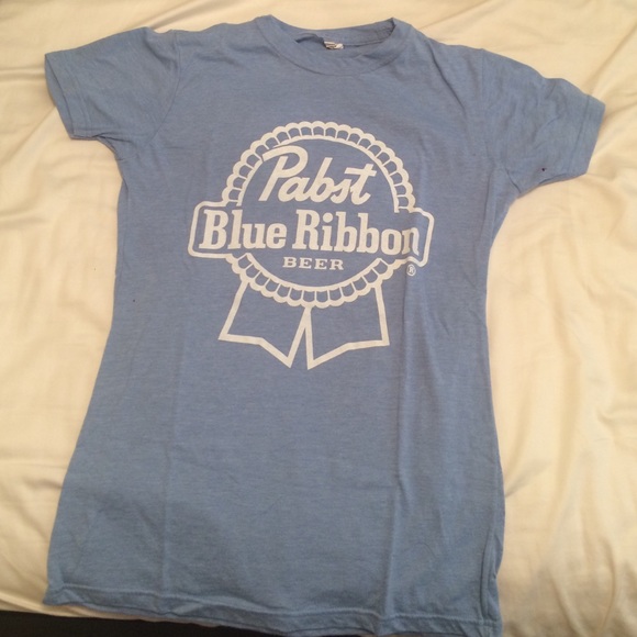 Baby Blue Pabst Blue Ribbon T-Shirt