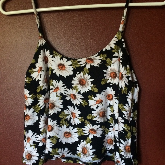 Sunflower Crop Top- Nollie - Picture 2 of 4