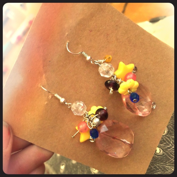 Handmade & Custom Designed Cluster Bauble Earrings