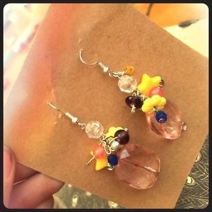 Handmade & Custom Designed Cluster Bauble Earrings