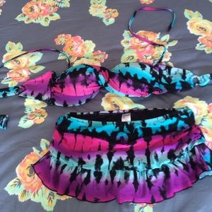 Skye bandeau bikini. Like new! Removal straps.