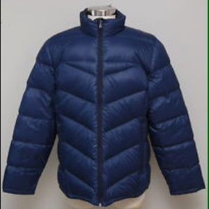 Blue bubble jacket