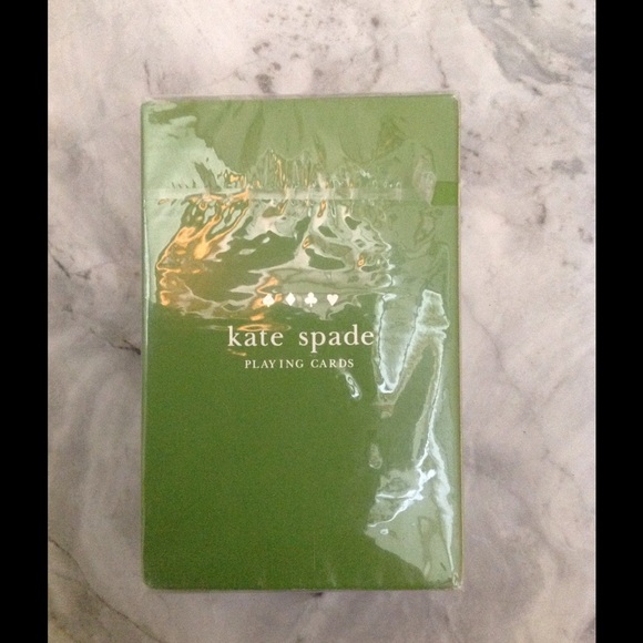 NWT, Kate Spade Authentic playing cards!