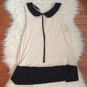 Forever 21 Peter Pan Collared Tank
