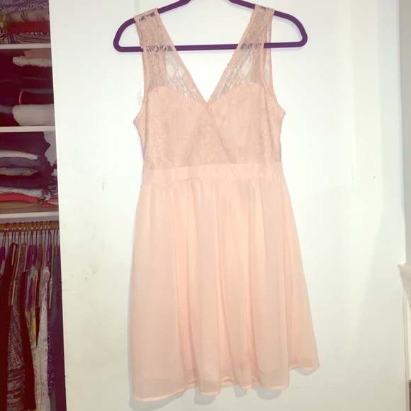 Light pink dress