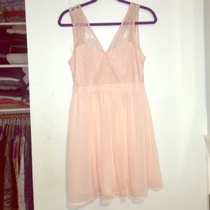 Light pink dress