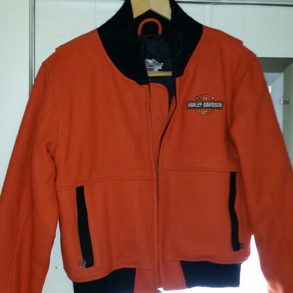 Authentic Harley Davidson Ladies Wool Jacket