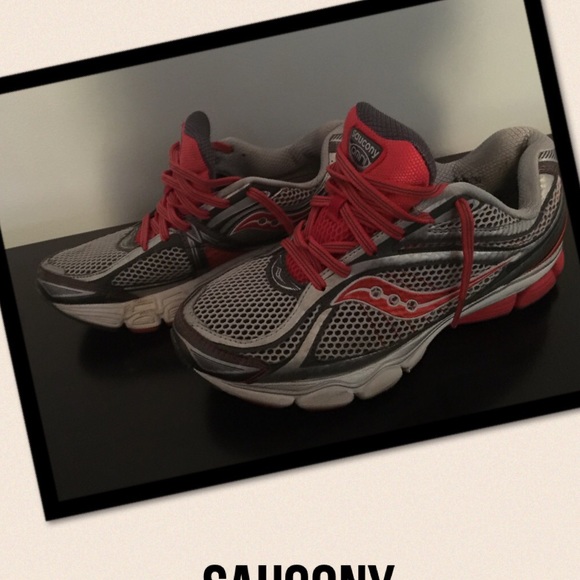 Saucony grey Gym shoes