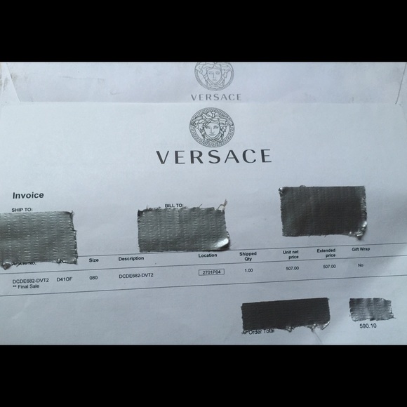 Versace belt