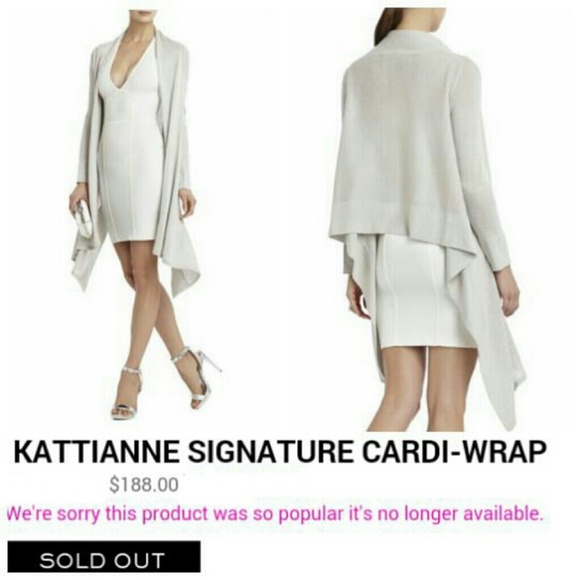 BCBGMaxAzria KATTIANNE SIGNATURE CARDI-WRAP