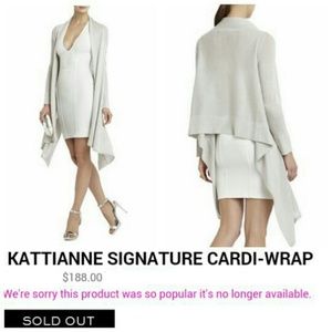 BCBGMaxAzria KATTIANNE SIGNATURE CARDI-WRAP