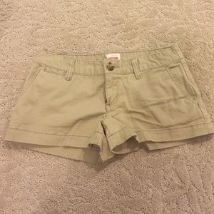 Khaki shorts