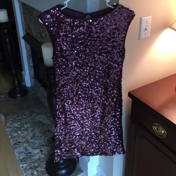 BRAND NEW Forever 21 Purple Sequin Dress Size S - Picture 1 of 4