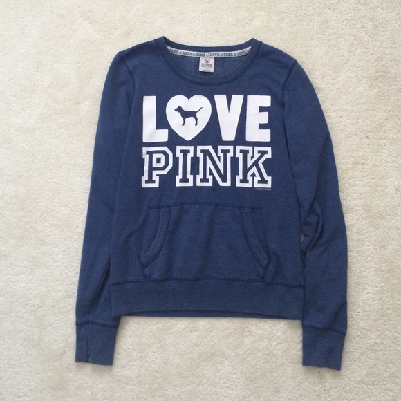 Blue Victorias Secret Crewneck