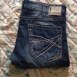 ❗️SOLD ❗️MENS Silver Jeans - Size 36/32 Style: Zac