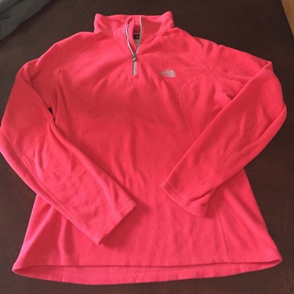 ❌SOLD! The North Face Fleece Salmon Pullover - Picture 2 of 4