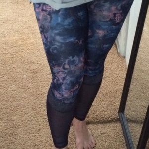 If you're Lucky long pants with sexy mesh detail