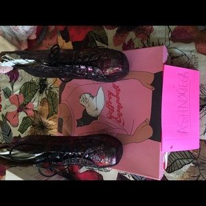 Metallic Purple Jeffrey Campbell Litas