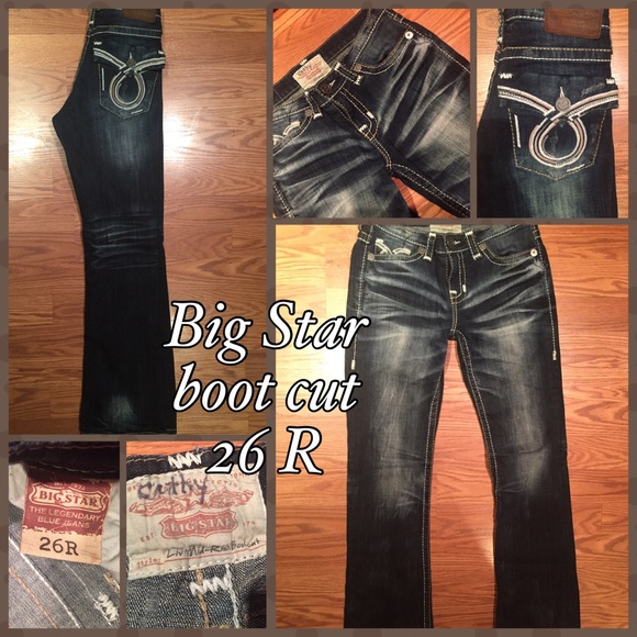 Big star vintage bootcut jeans