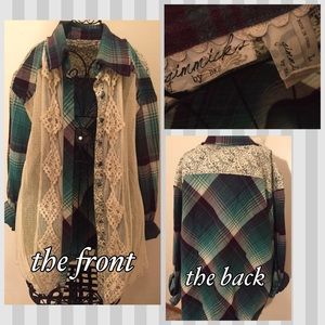 buckle gimmicks girls detailed flannel!