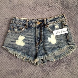 Bullhead high rise shorts