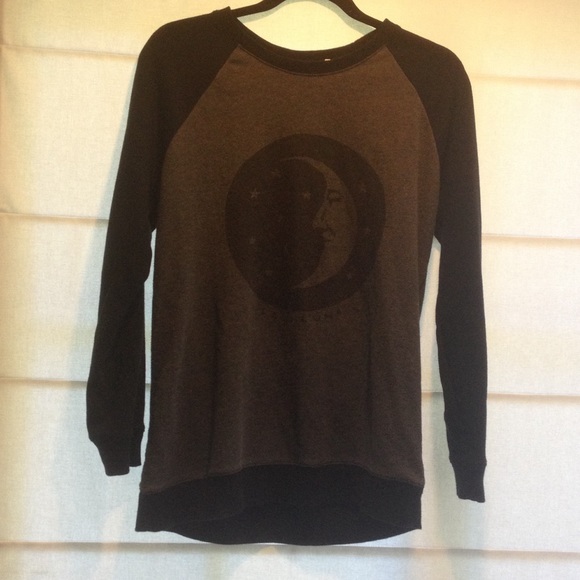 Grey and black "Las Luna" sweatshirt