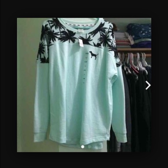 TAKING BEST OFFER VS palm tree crew neck