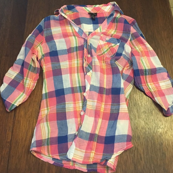 Rue 21 plaid shirt