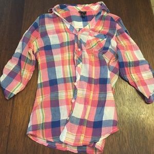 Rue 21 plaid shirt