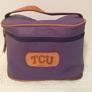 TCU Jon Hart makeup travel bag